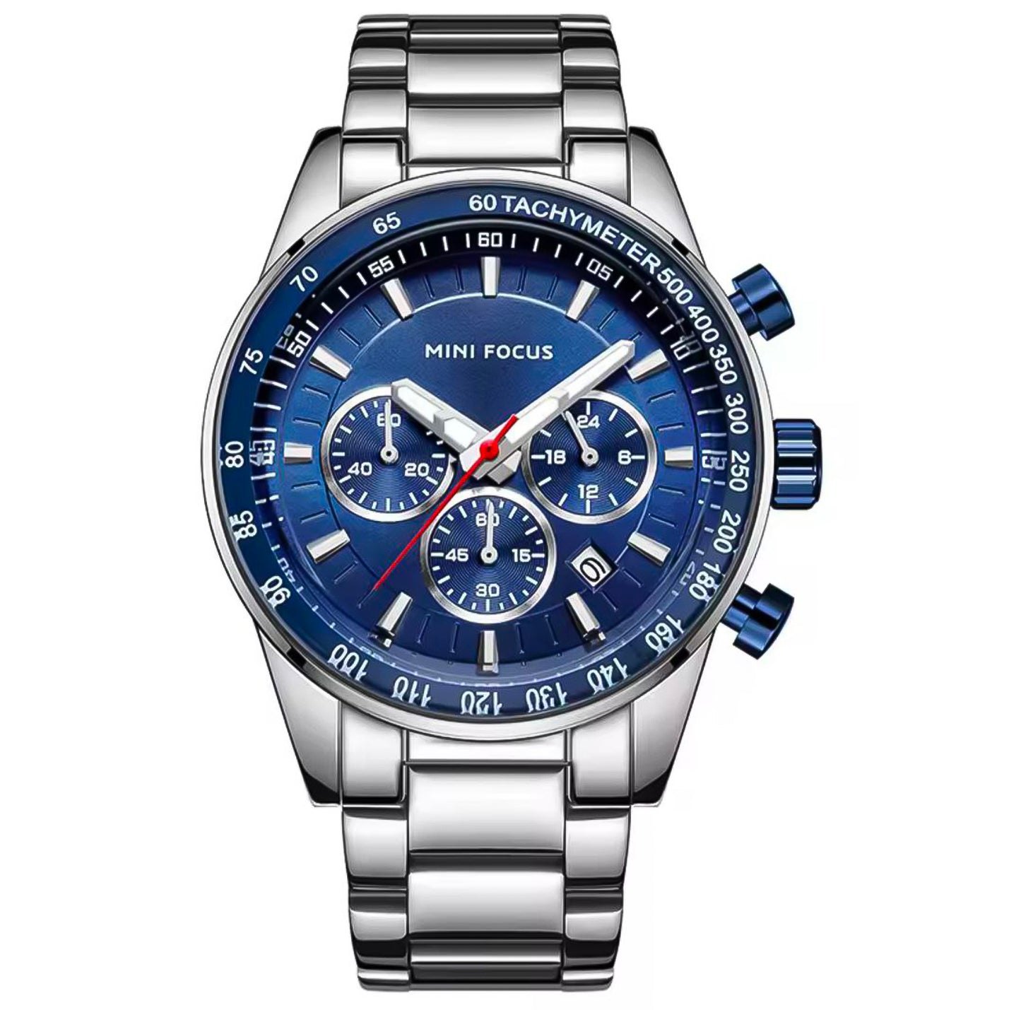 Mini Focus New Chronograph - Blue Dial
