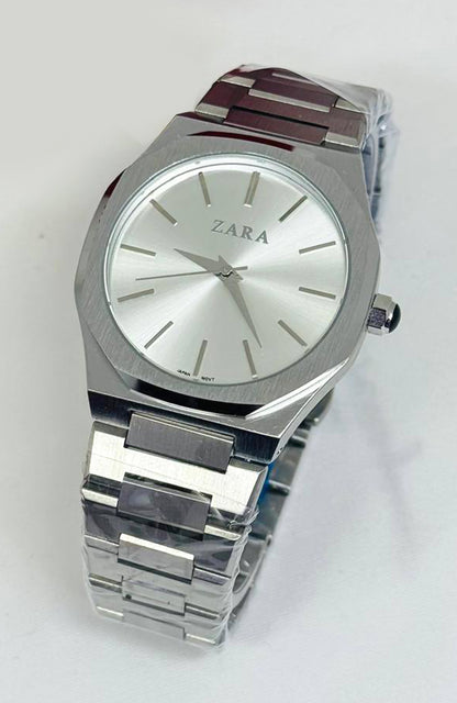 Zara Basic Steel - White Dial