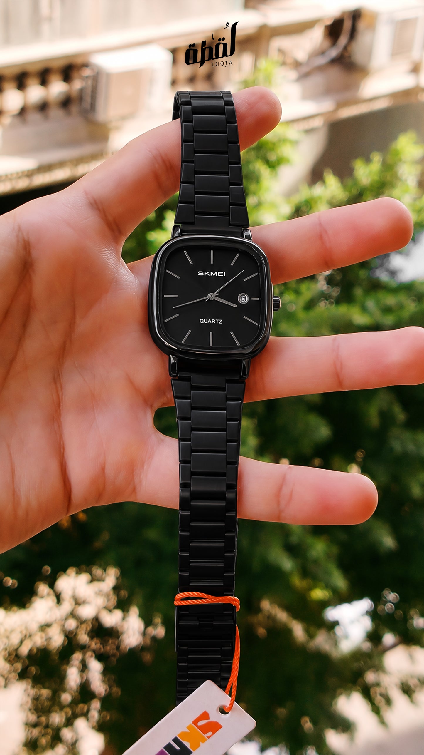 SKMEI Square Full Black