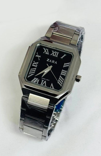 Zara Swiss Square - Black Dial