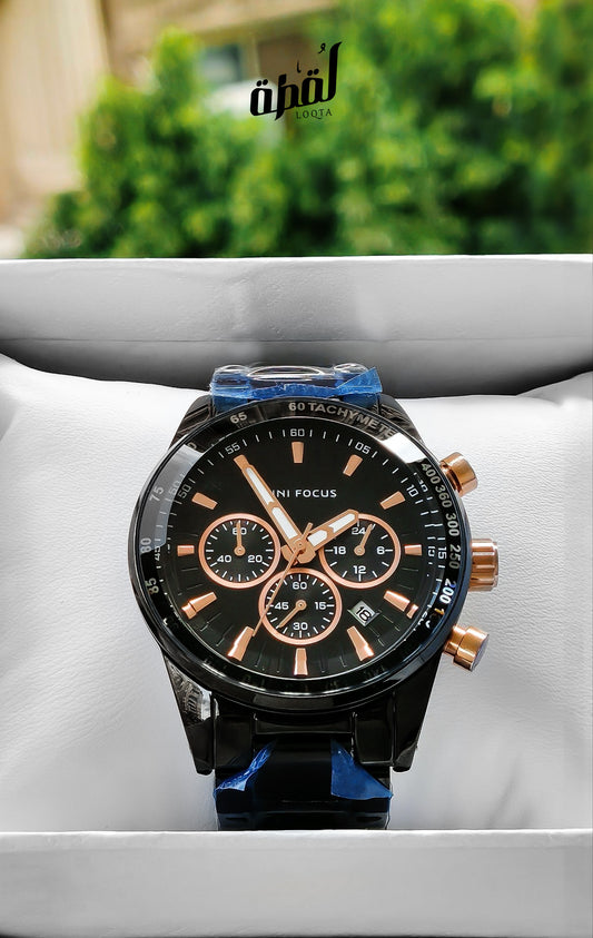 Mini Focus New Chronograph - Full Black
