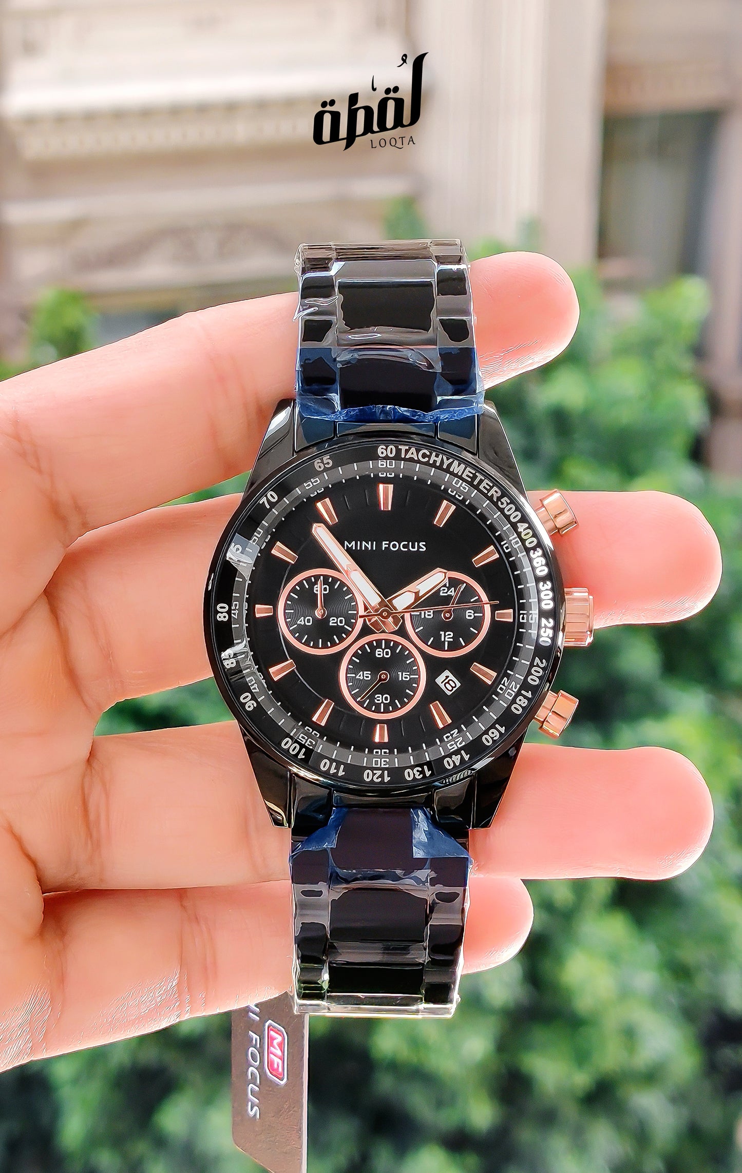 Mini Focus New Chronograph - Full Black