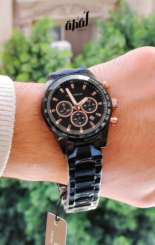 Mini Focus New Chronograph - Full Black