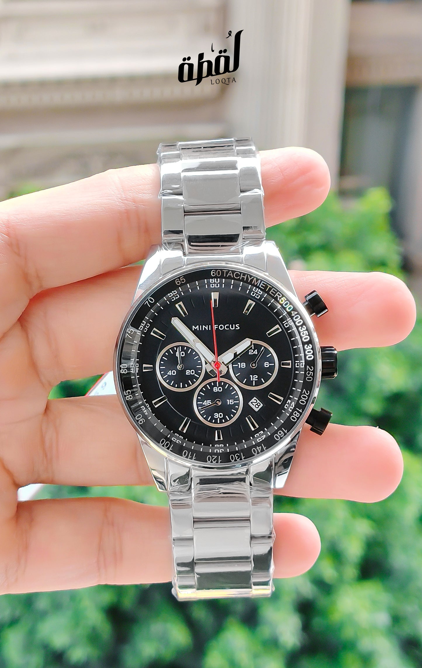 Mini Focus New Chronograph - Black Dial