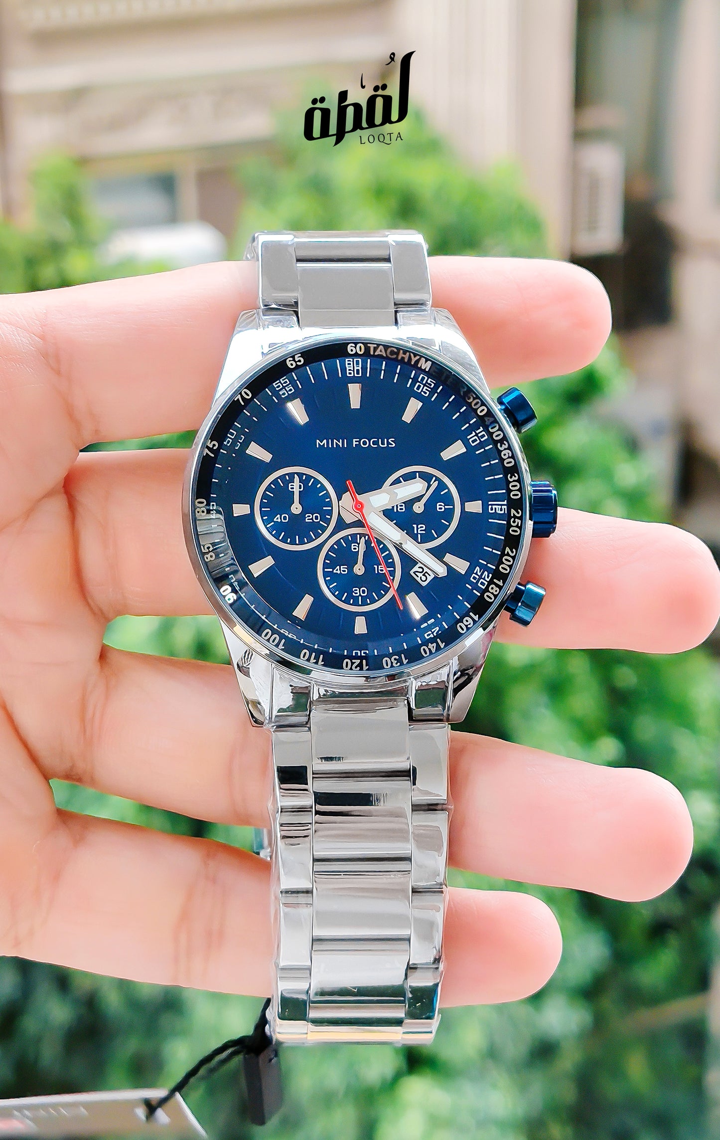 Mini Focus New Chronograph - Blue Dial