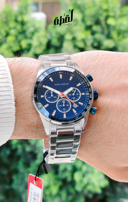 Mini Focus New Chronograph - Blue Dial