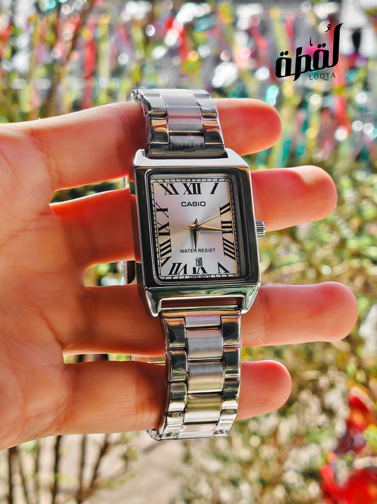 Casio Tank Metal - White Dial