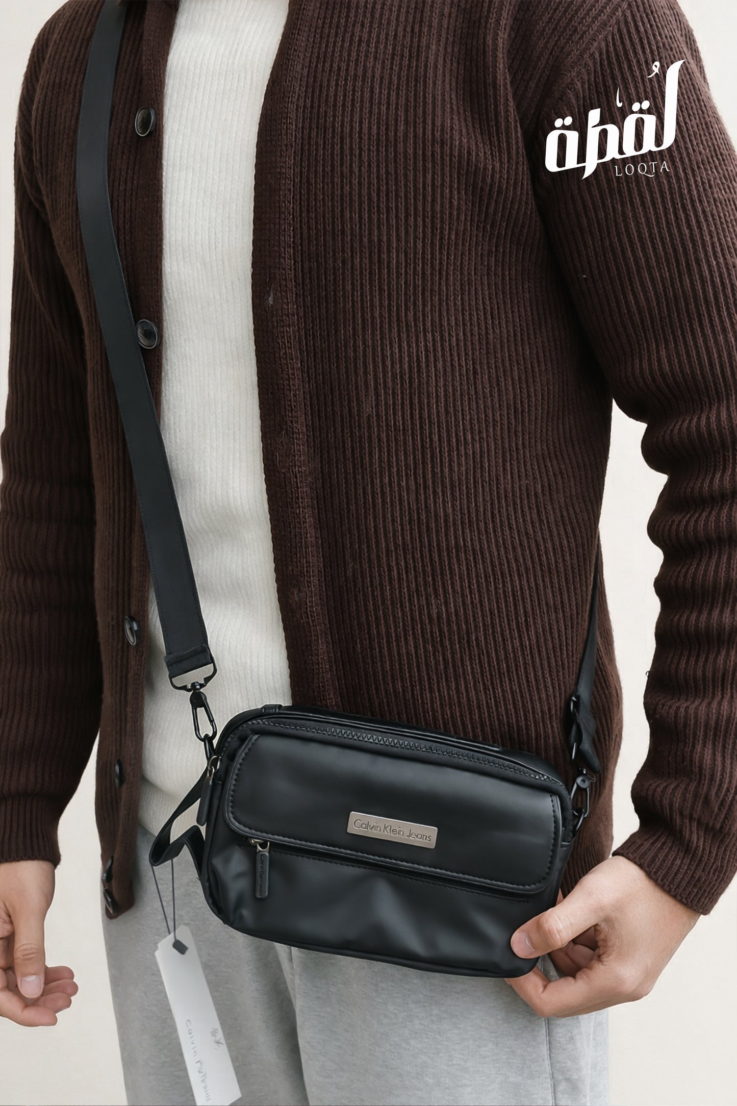 CK Black Bag 2x1 Cross And Hand