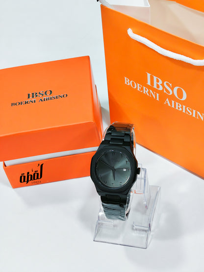 Ibso Full Black Metal - Arabic Number