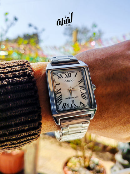 Casio Tank Metal - White Dial