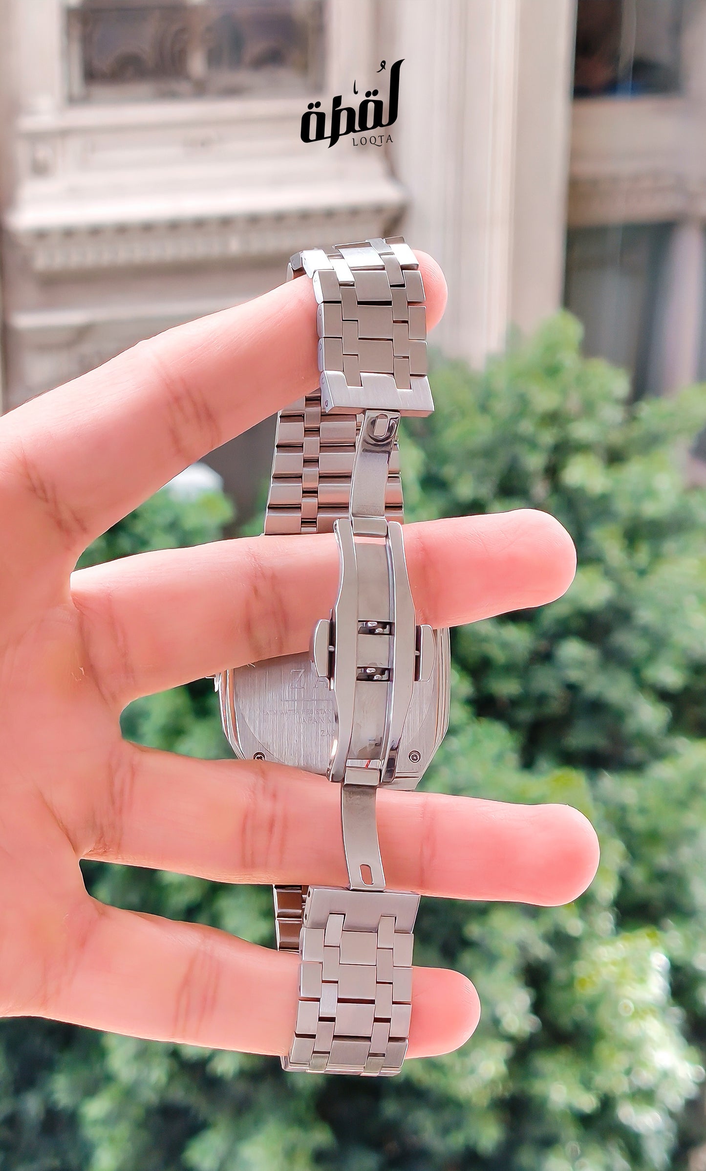 Zara Basic Square - Black Dial