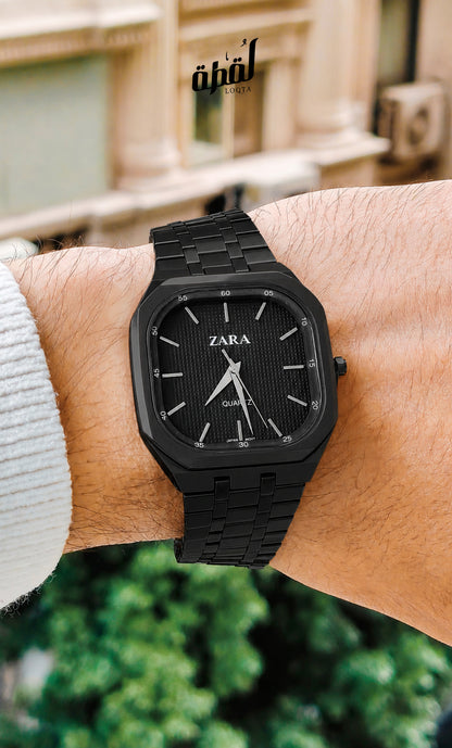 Zara Full Black Square