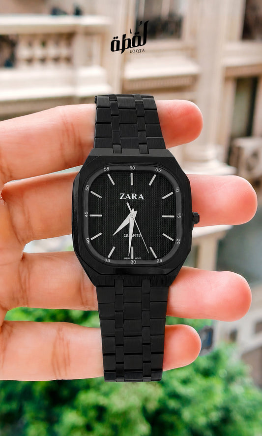 Zara Full Black Square