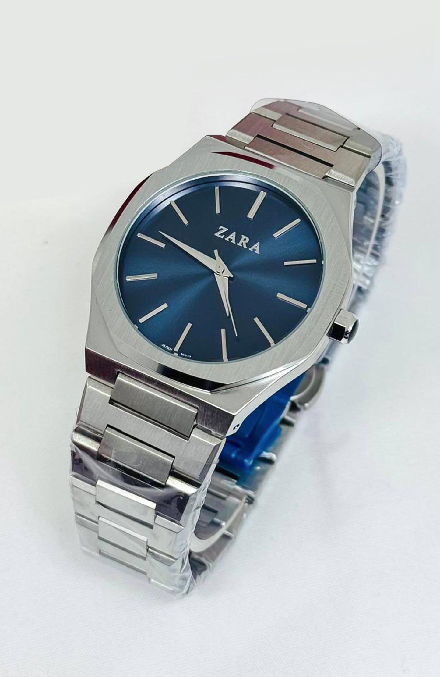 Zara Basic Steel - Deep Blue Dial