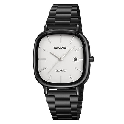 SKMEI Square Full Black - White Dial